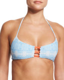 Bondi Reversible Printed Bikini Top
