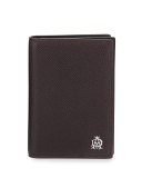 Cadogan Leather Business Card Case, Oxblood