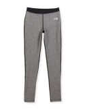 Pulse Melange Jersey Leggings, Gray, Size XXS-XL