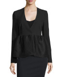 Mandy Tailored Peplum Jacket 