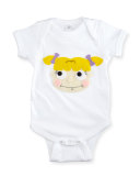 Angelica Pickles Jersey Playsuit, White, Size 6-18 Months