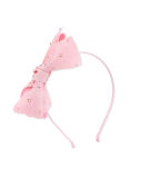 Canvas Bow Headband