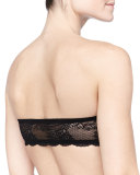 Trenta Padded Bandeau Bra, Black