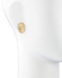 18k Gold Stud Earrings