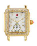 16mm Deco Diamond Watch Head, Gold