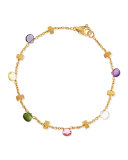 Paradise 18k Gold & Mixed Semiprecious Stone Bracelet