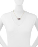 Cantenbury Pave Agate Necklace