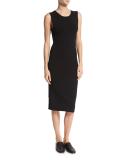 Midi Tank Dress, Black