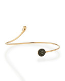 Black Diamond Circle Bangle