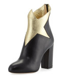 Galactica Star 100mm Bootie, Black/Gold