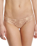 Granada Snake-Print Hipster Swim Bottom