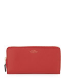 Panama Large Zip Wallet, Red