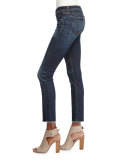 Mid-Rise Skinny Cropped Jeans, Doheny