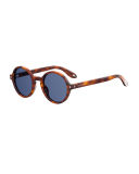 Round Acetate Sunglasses