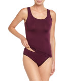 Touch Feeling High-Cut Briefs, Pomegranate