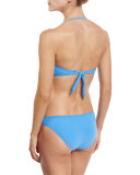 Laurito Bandeau Swim Top, Blue Dusk