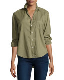 Eileen Button-Front Shirt, Toy Soldier
