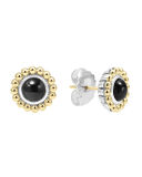 6mm 18K Caviar Stud Earrings