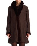 Reversible Mink Stroller Coat