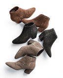 Felicia Weatherproof Suede Bootie, Black
