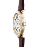 47mm Runwell Leather Watch, Oxblood