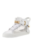 Women's 100mm Turn-Lock High-Top Sneaker