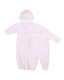 Heart to Heart Footie Pajamas, Pink, Size 0-9 Months