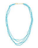 Sleeping Beauty Turquoise Necklace, 36"