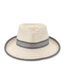 Big Deal Woven Fedora Hat