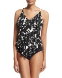 Magnolia Blossom Rita Ruffled Tankini Swim Top