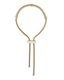 Golden Snake Chain Collar Necklace