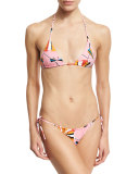 Parasol Voile Pareo Coverup, Pink/Orange