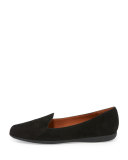 Erica Perforated Suede Loafer
