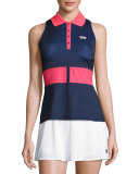 MB Court Central Sleeveless Polo Shirt