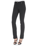 Five-Pocket Slim-Fit Jeans, Black