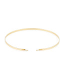 Flawless Gloss Choker Necklace with Diamonds
