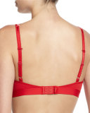 Embrace Lace Soft-Cup Bra, Tango Red/Coral