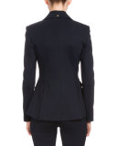 Fenice Two-Button Blazer, Navy