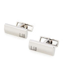 Barley Bar Cuff Links, Silver