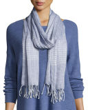 Airy Linen/Cashmere Scarf