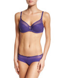 Aeria Light Spacer T-Shirt Bra, Purple Blue