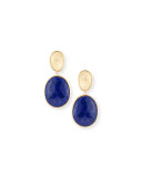 Lunaria Lapis Drop Earrings