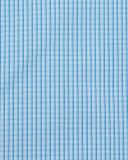 Check Barrel-Cuff Dress Shirt, Teal