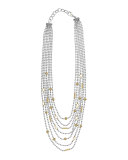Icon Multi-Strand Caviar Bead Necklace