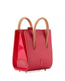 Paloma Nano Calf Tote Bag, Rosa