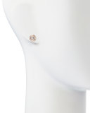18-karat Rose Gold Diamond Stud Earrings