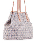 Marlborough Iphis Printed Little Tote Bag, Blush