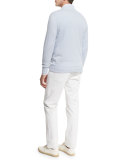 Albert Striped Sport Shirt, Blue