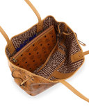 Liz Reversible Shopper Tote Bag, Cognac