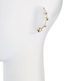 Rockstud Crystal Cuff Earring